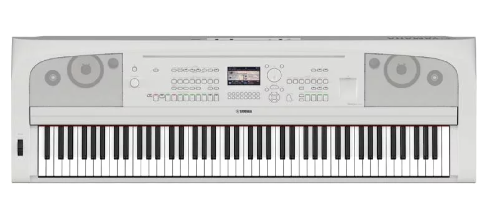 Yamaha DGX670WH 88-key Arranger Piano - White