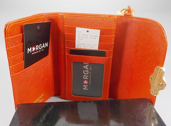 กระเป่าสตางค์ MORGAN อิฐ ใหม่ แท้