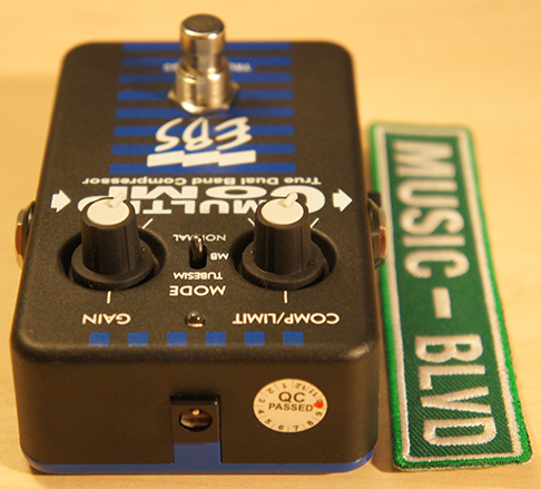 EBS MultiComp True Dual Band Compressor Pedal - Music