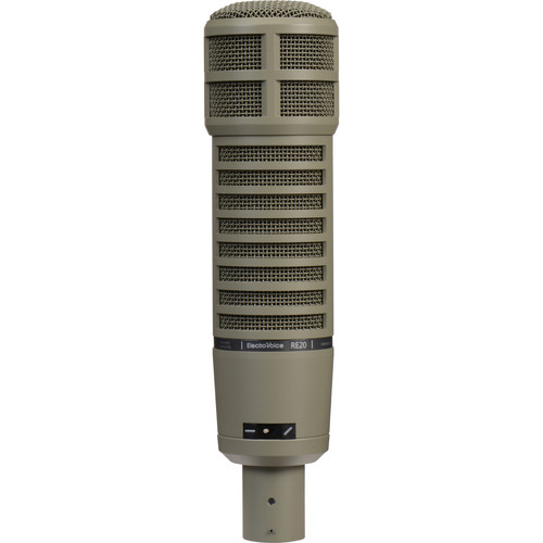 Electro-Voice RE20 Broadcast Announcer Microphone with Variable-D