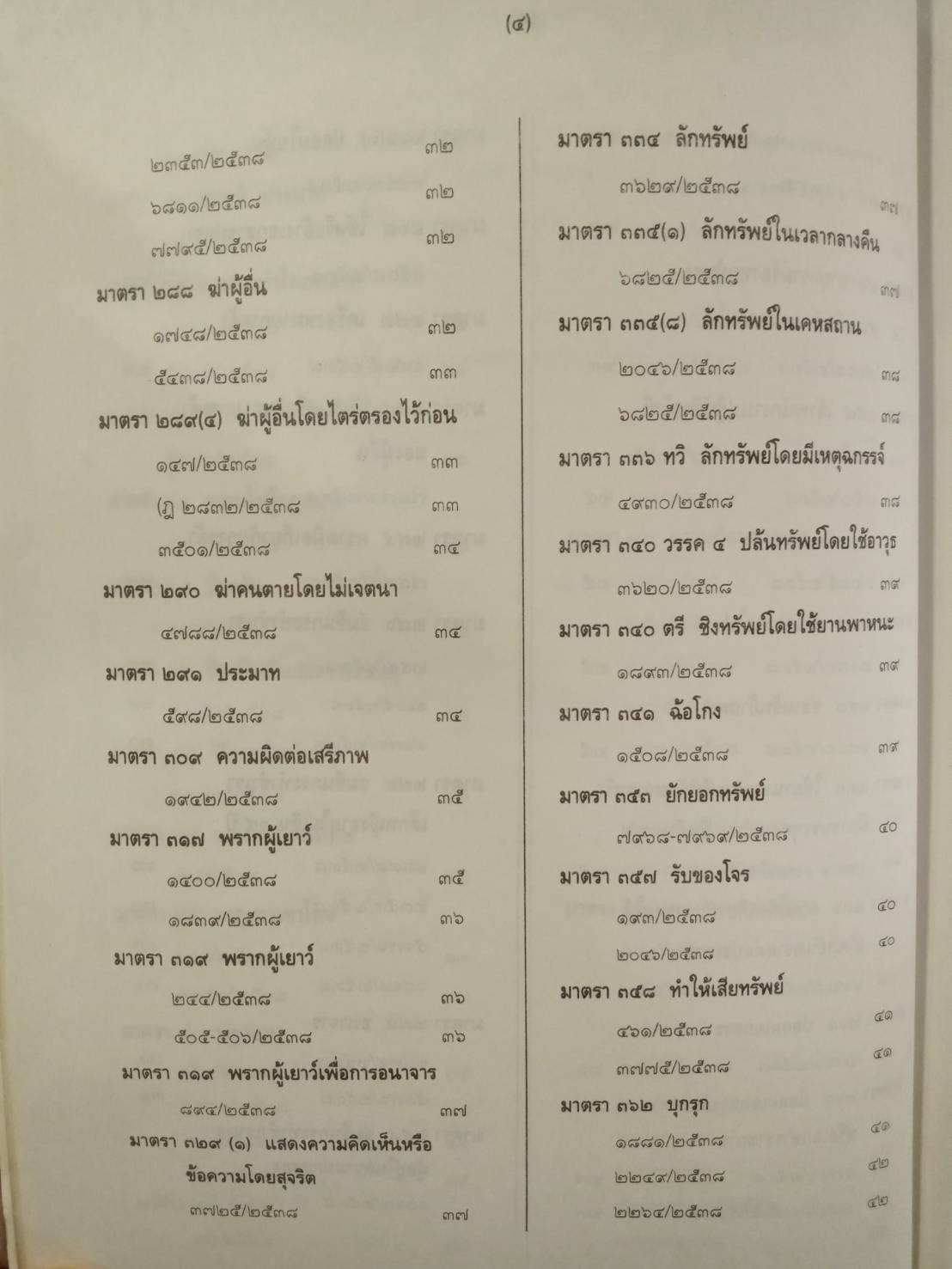 คำพิพากษาศาลฎีกา พุทธศักราช 2538
