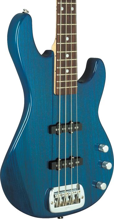G&L JB-2 4-String Bass Clear BlueRosewood Fretboard