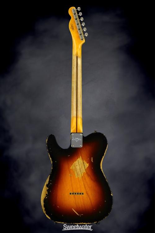 Fender Custom Shop 1951 Time Machine Heavy Relic Telecaster - Faded 2-color Sunburst, 2016