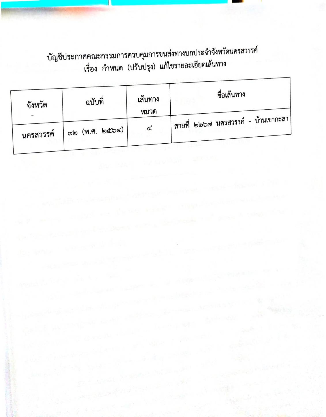 กฎหมายใหม่ 66/64 ประกาศสภาผู้แทนราษฎร ฯลฯ