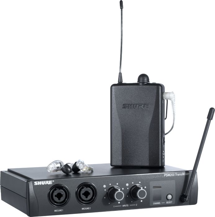 Shure PSM 200 Wireless Personal Monitoring System with SE215 Earphones