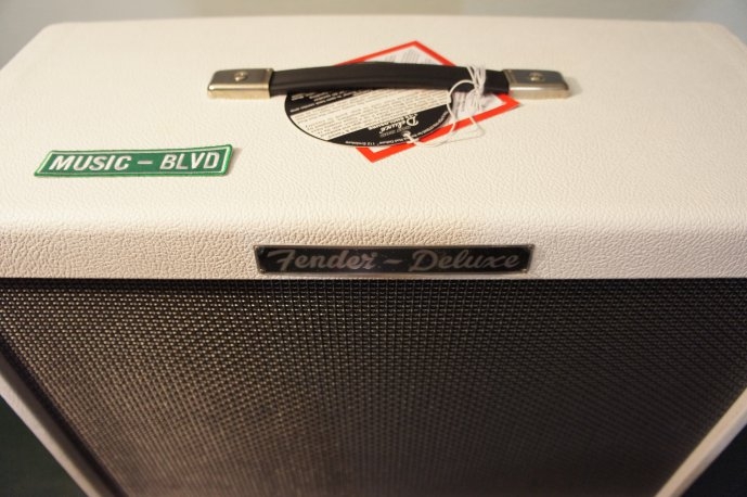 Fender Hot Rod Deluxe 112 Enclosure, Blonde/Oxblood