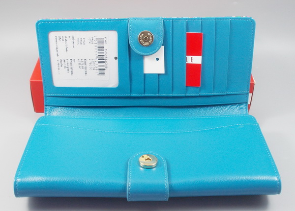 กระเป๋าสตางค์ ELLE ฟ้า ใหม่ แท้