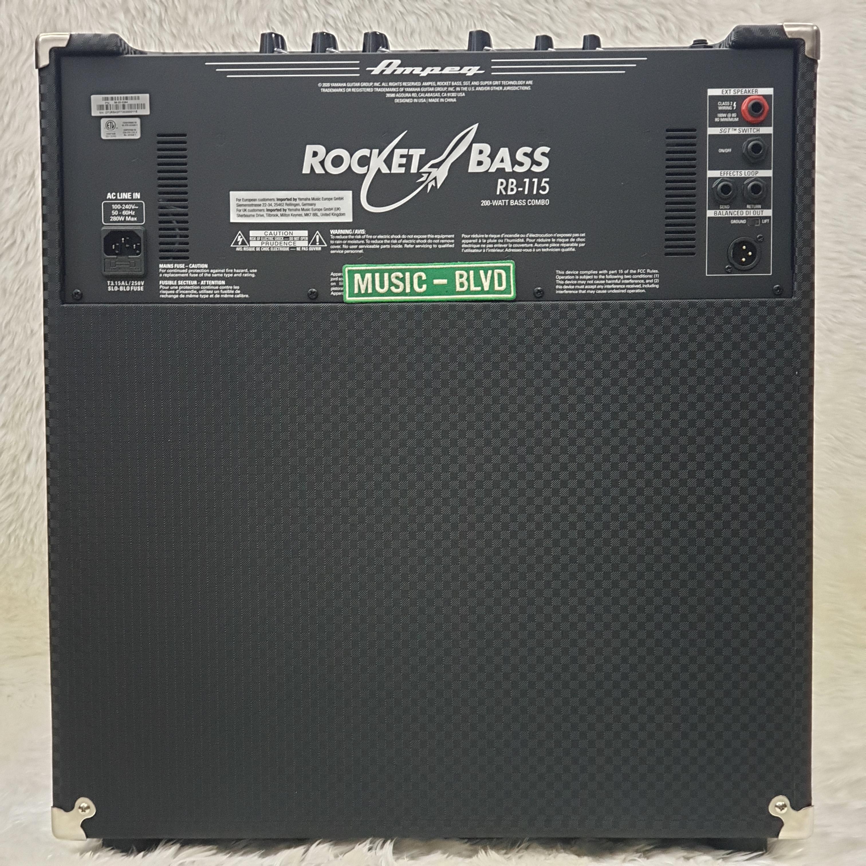 Ampeg Rocket Bass RB-115 1x15" 200-watt Bass Combo Amp