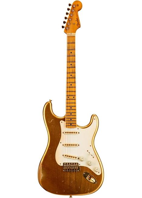 Fender Custom Shop 1957 Stratocaster Relic Gold Hardware Masterbuilt by John Cruz - Gold