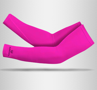 ปลอกแขนกัน UV size XL : Orchid Pink
