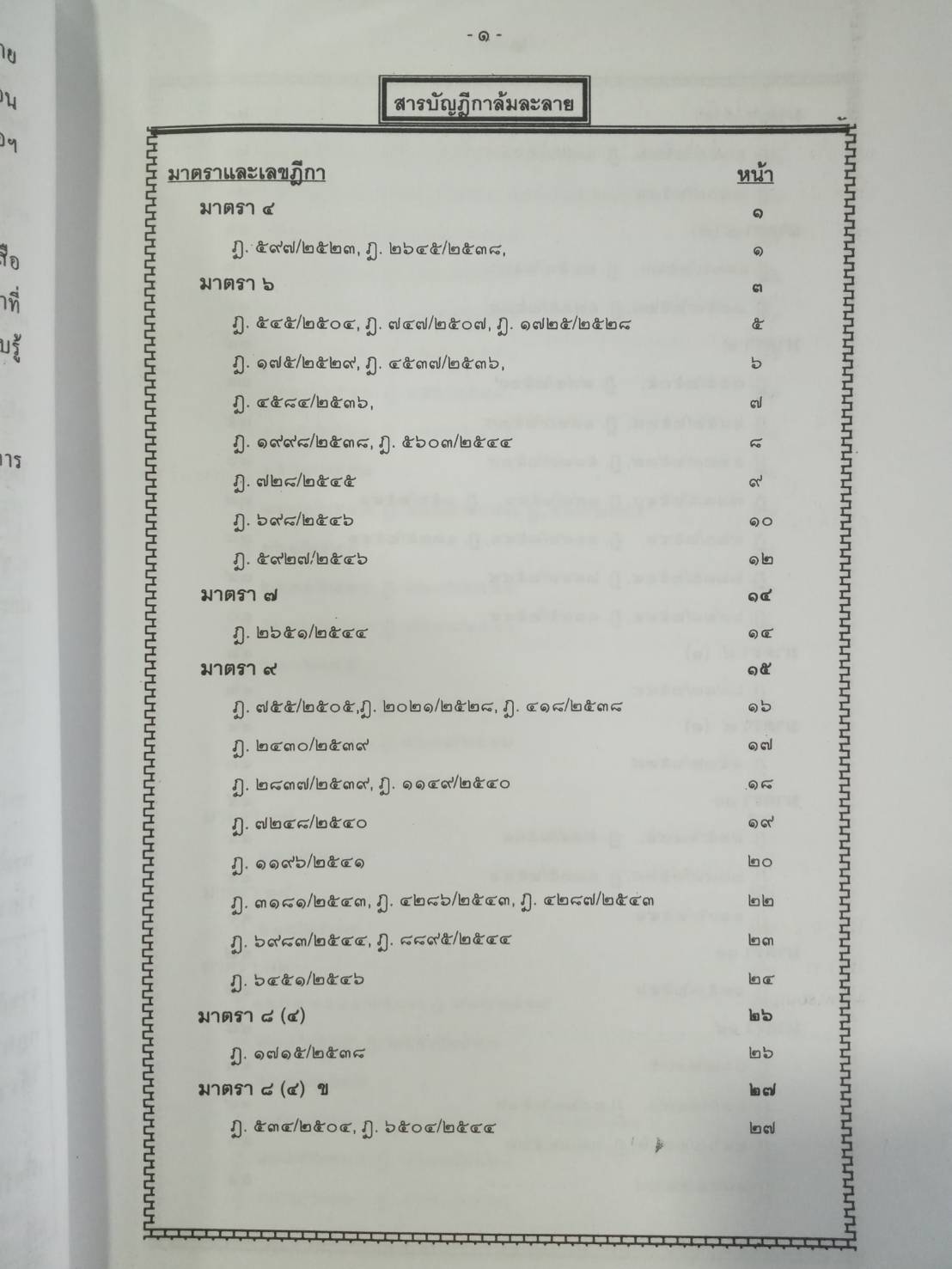 ฎีกาล้มละลาย พ.ศ.2469 ถึงปัจจุบัน