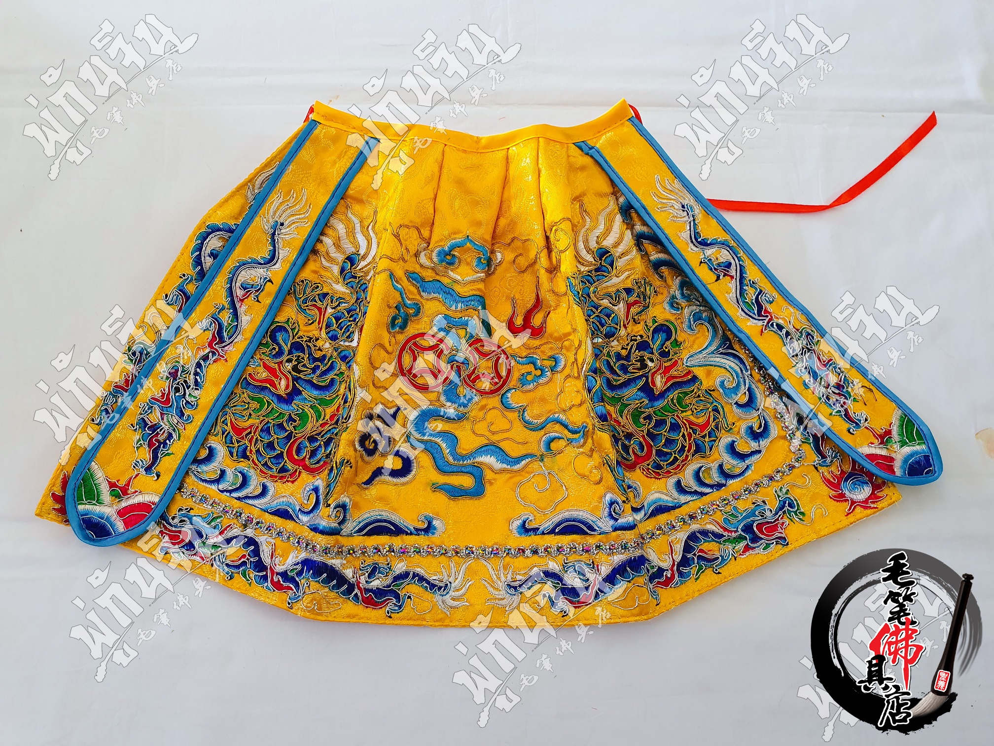 ผ้าคลุมกิมซิ้น สีเหลือง