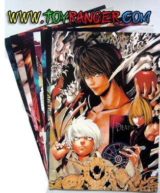 โปสเตอร์ Deathnote (8ใบไม่ซ้ำ) ราคาพิเศษคลิ๊กอ่านก่อนซื้อ