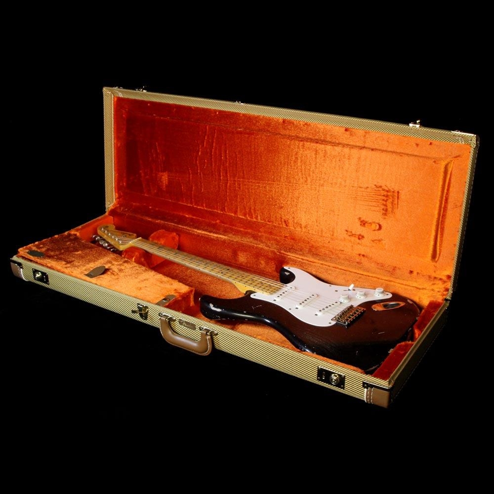 Fender Custom Shop Masterbuilt Todd Krause 56 Active Stratocaster Relic Electric Guitar - Midnight Blue