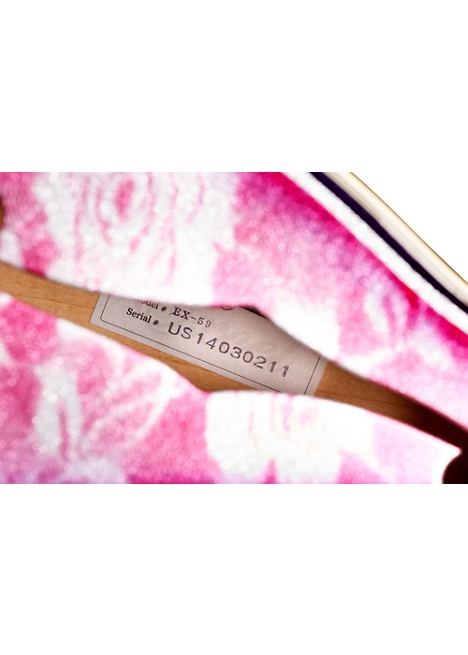 D Angelico EX-59 Hollow Body Electric Guitar - Purple Art Deco