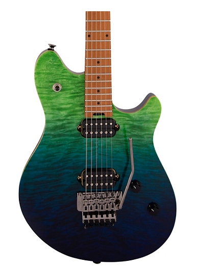 EVH Wolfgang WG Standard Quilt Maple Black Fade