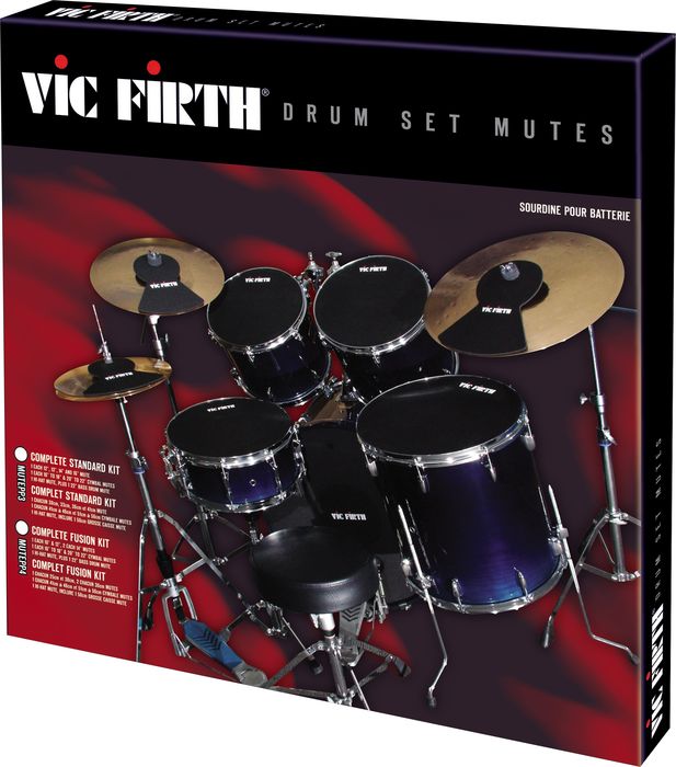 Vic Firth MUTEPP3 Mute Prepack 3 - Complete Standard Kit