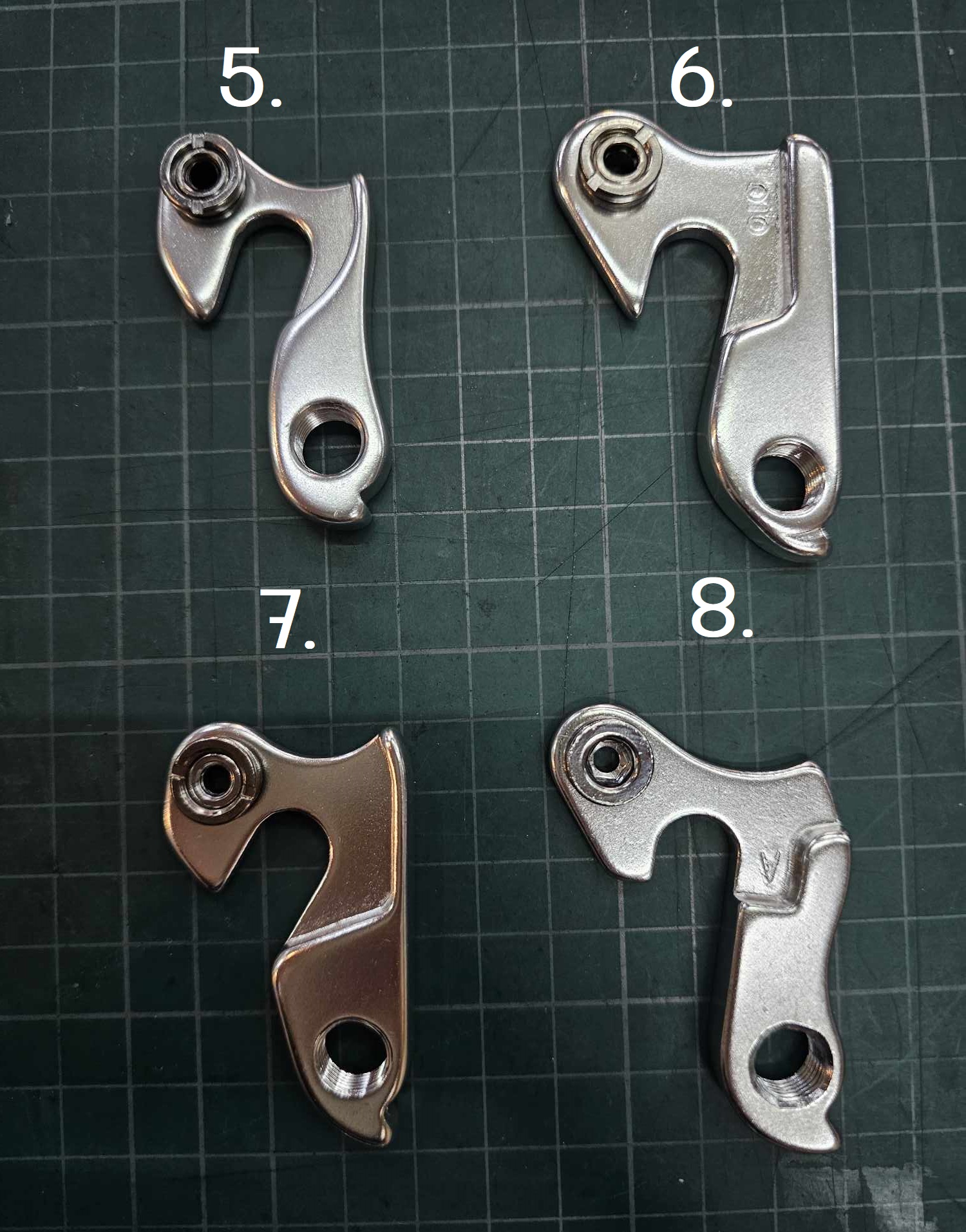 ดรอปเอ้าท์ dropout หูยึดตีนผีจักรยาน มี 34 แบบ