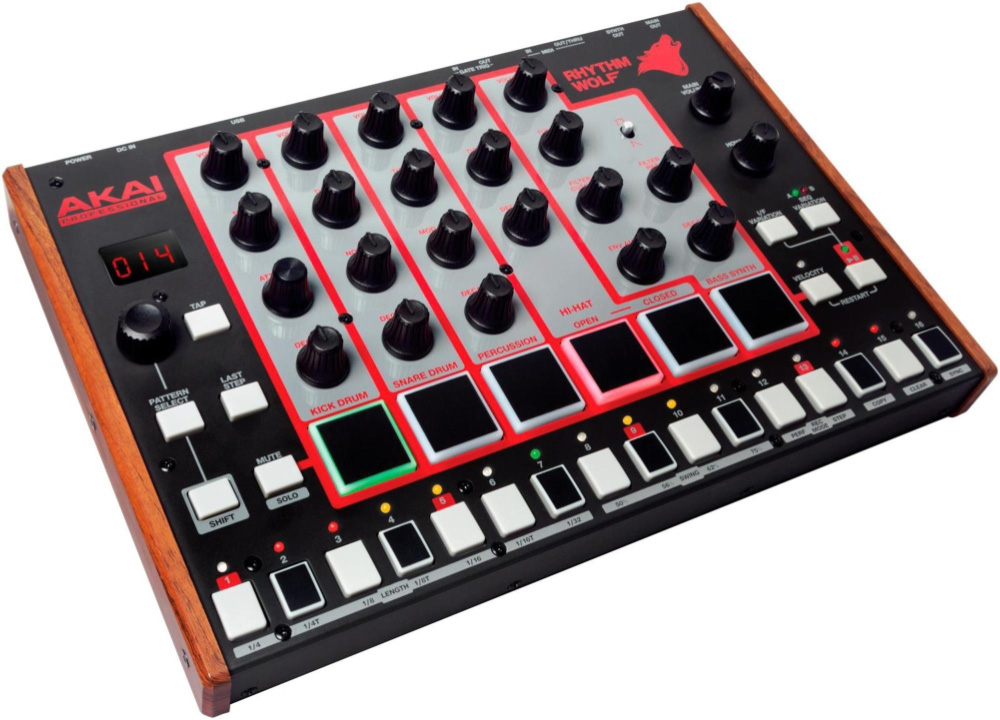 Akai Professional RHYTHM WOLF Analog Drum and Bass Module