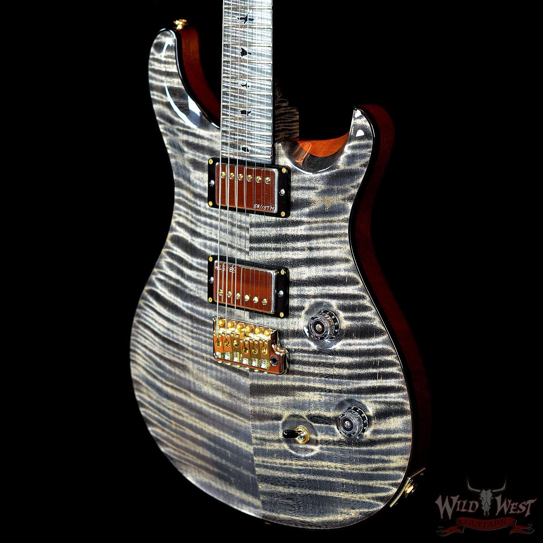 PRS Private Stock 6153 Custom Flame Maple Top Charcoal