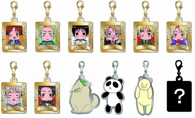 Hetalia Axis Powers Paint it White Little Charm Collection (แท้)กล่องบุบ