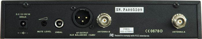 Galaxy Audio TRC/GBD Mini Guitar Bud Wireless System