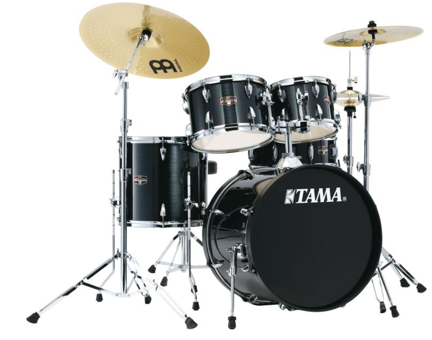 Tama Imperialstar IE50C 5-piece Complete Drum Set with Snare Drum and Meinl Cymbals