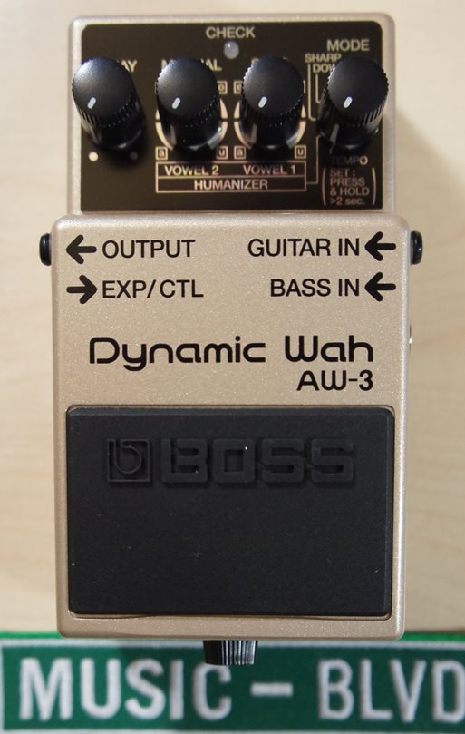 Boss AW-3 Dynamic Wah Guitar Effects Pedal