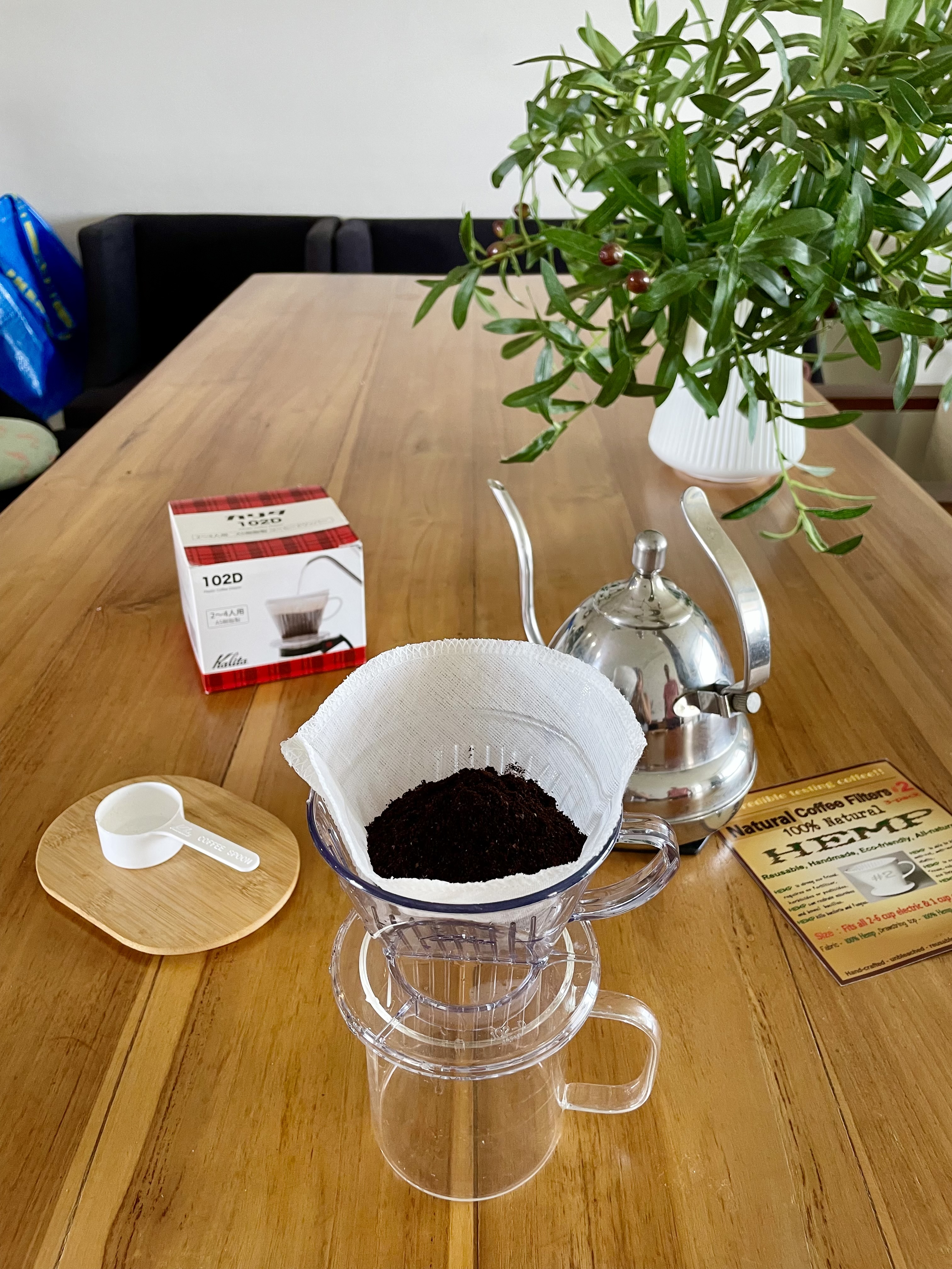 ที่กรองกาแฟสด #2 Melitta, Kalita 102 แบบคางหมู แพ็ก 3 ชิ้น