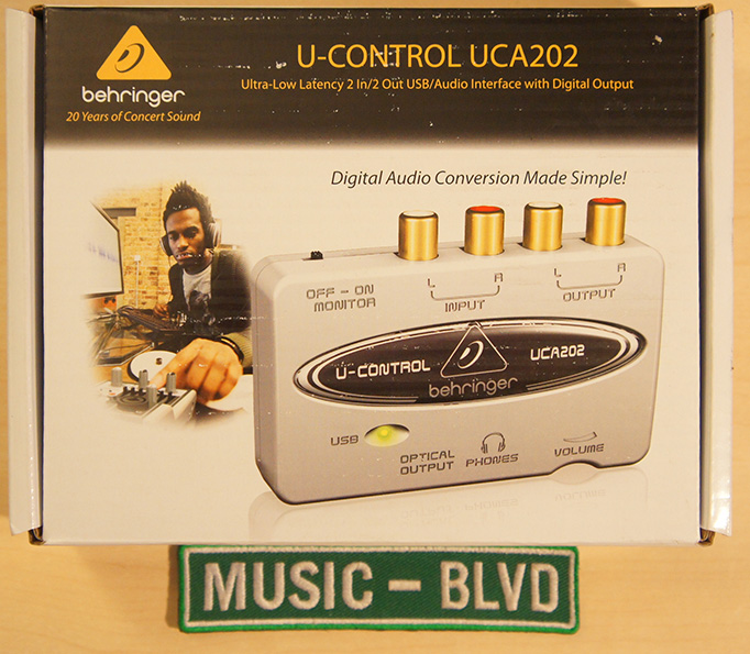Behringer U-Control UCA202 USB Audio Interface