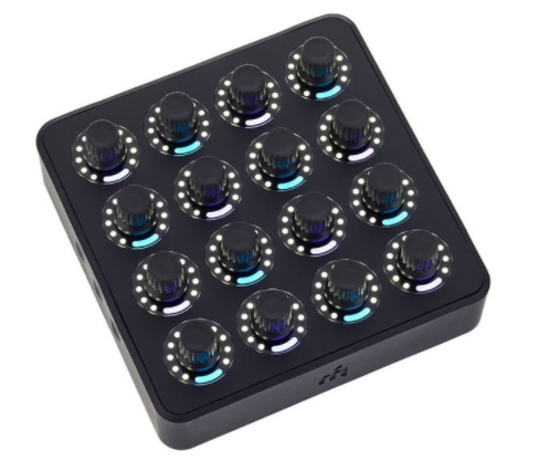 DJ Techtools Midi Fighter Twister black