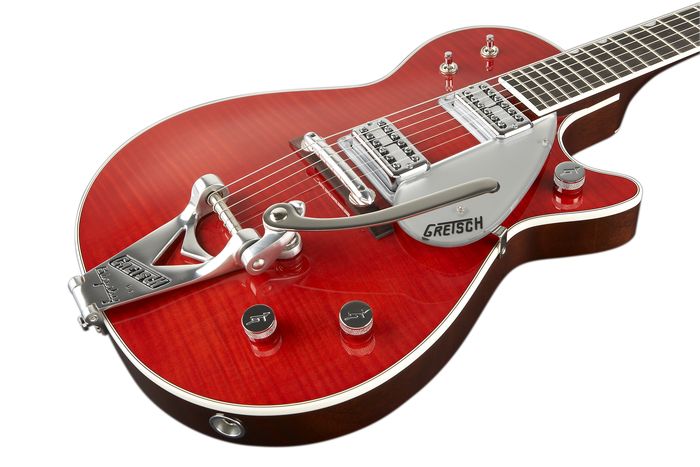 Gretsch Guitars G6128T-TVTAFTB Power Jet Flame Top Electric Guitar