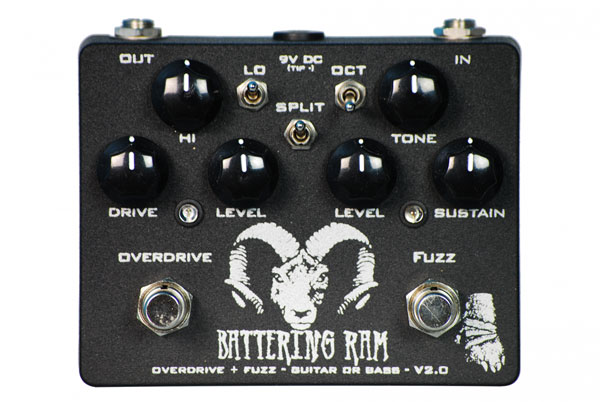 Wounded Paw Effects Battering Ram Overdrive/Fuzz V2