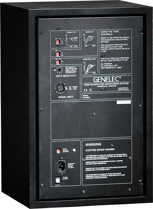 Genelec 1032A Bi-Amplified Monitoring System