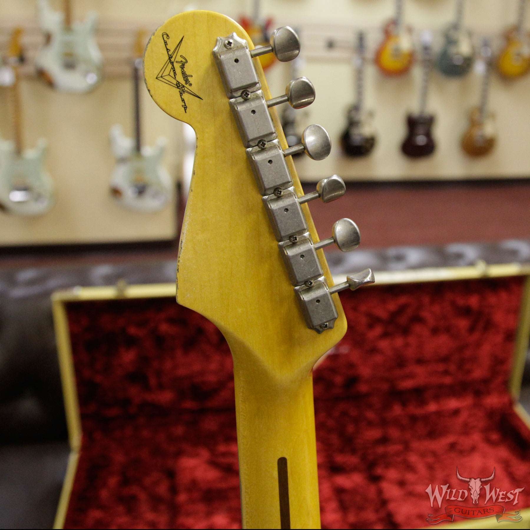 Fender Custom Shop 1958 Stratocaster HSS EVH Pickup Relic Maple Neck - 2 Tone Sunburst