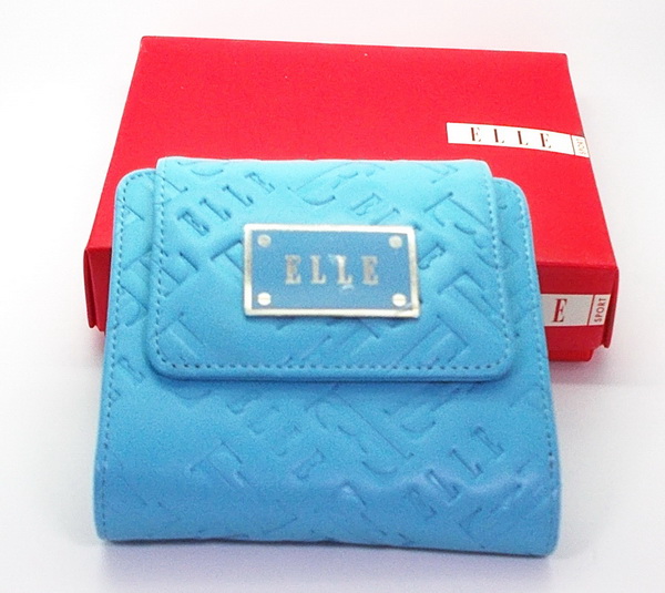 กระเป๋าสตางค์ ELLE ฟ้า ใหม่ แท้