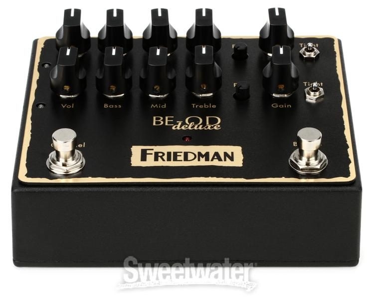 Friedman BE-OD Deluxe Dual Overdrive Pedal