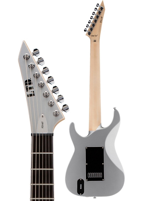 ESP LTD Ken Susi KS-M-7 Evertune 7-String Electric Guitar - Metallic Silver