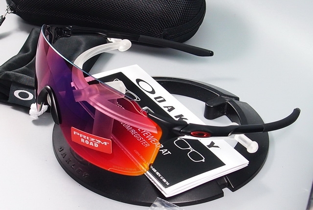 OAKLEY EVZERO STRIDE Matte Black w/ Prizm Road OO9386-0538