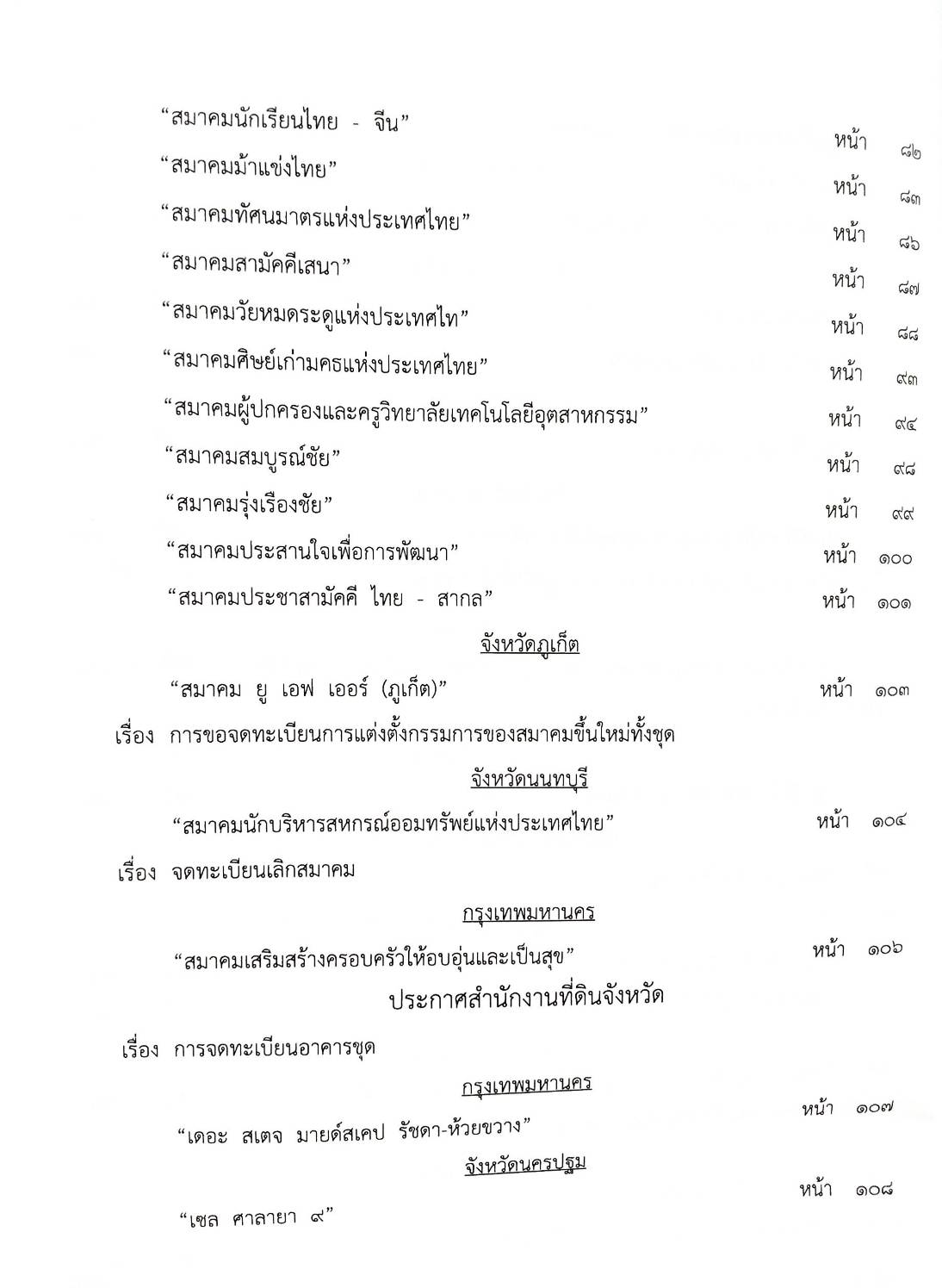 กฎหมายออกใหม่ ตอนที่ 45/67 ประกาศศาลเยาวชนและครอบครัวฯ สมาคม - มูลนิธิ