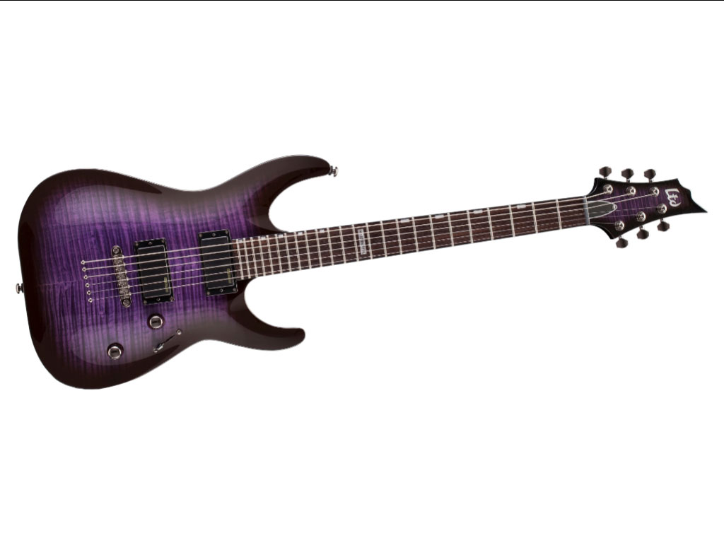 ESP LTD H-330 Flame Maple Top Electric Guitar