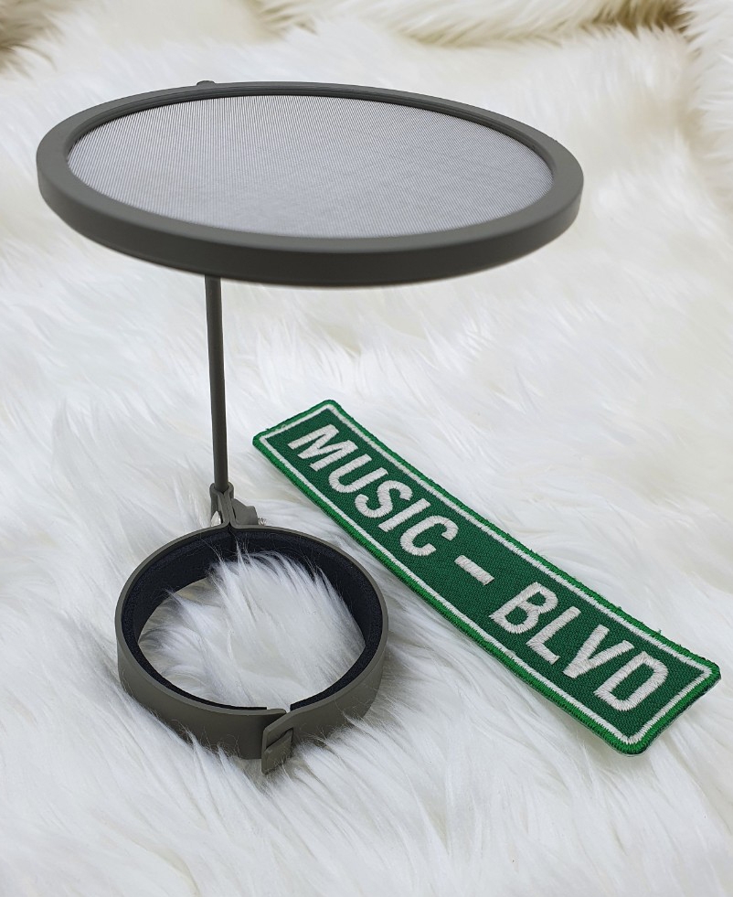 BSW REPOP - Green Pop Filter for RE20 Microphone - Green