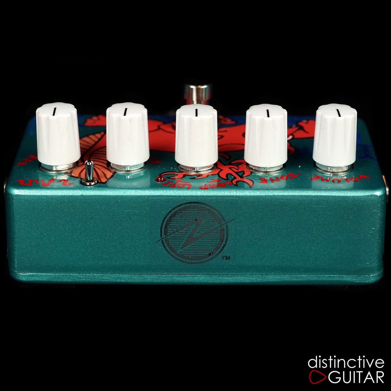 Zvex Instant Lo Fi Junky NAMM Show Custom Hand Painted No.B110