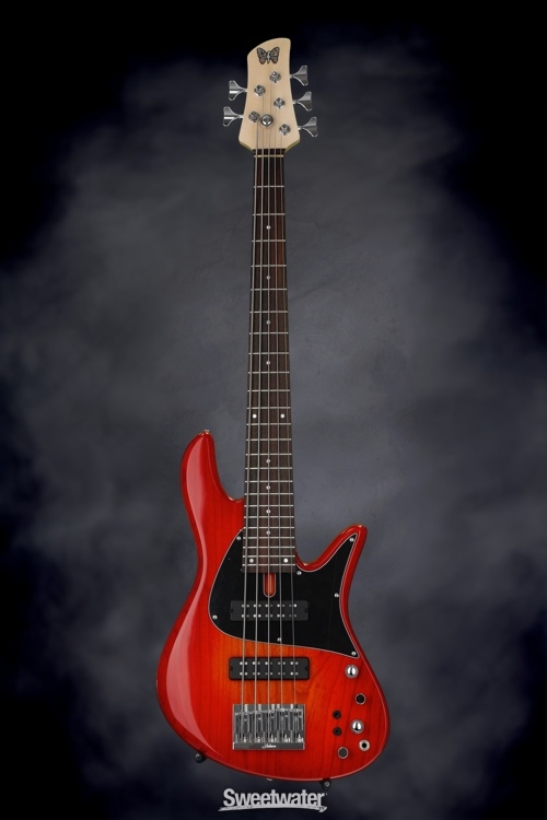Fodera Emperor Standard Classic Special Run - Cherry Burst, Ash Body, Rosewood Fingerboard