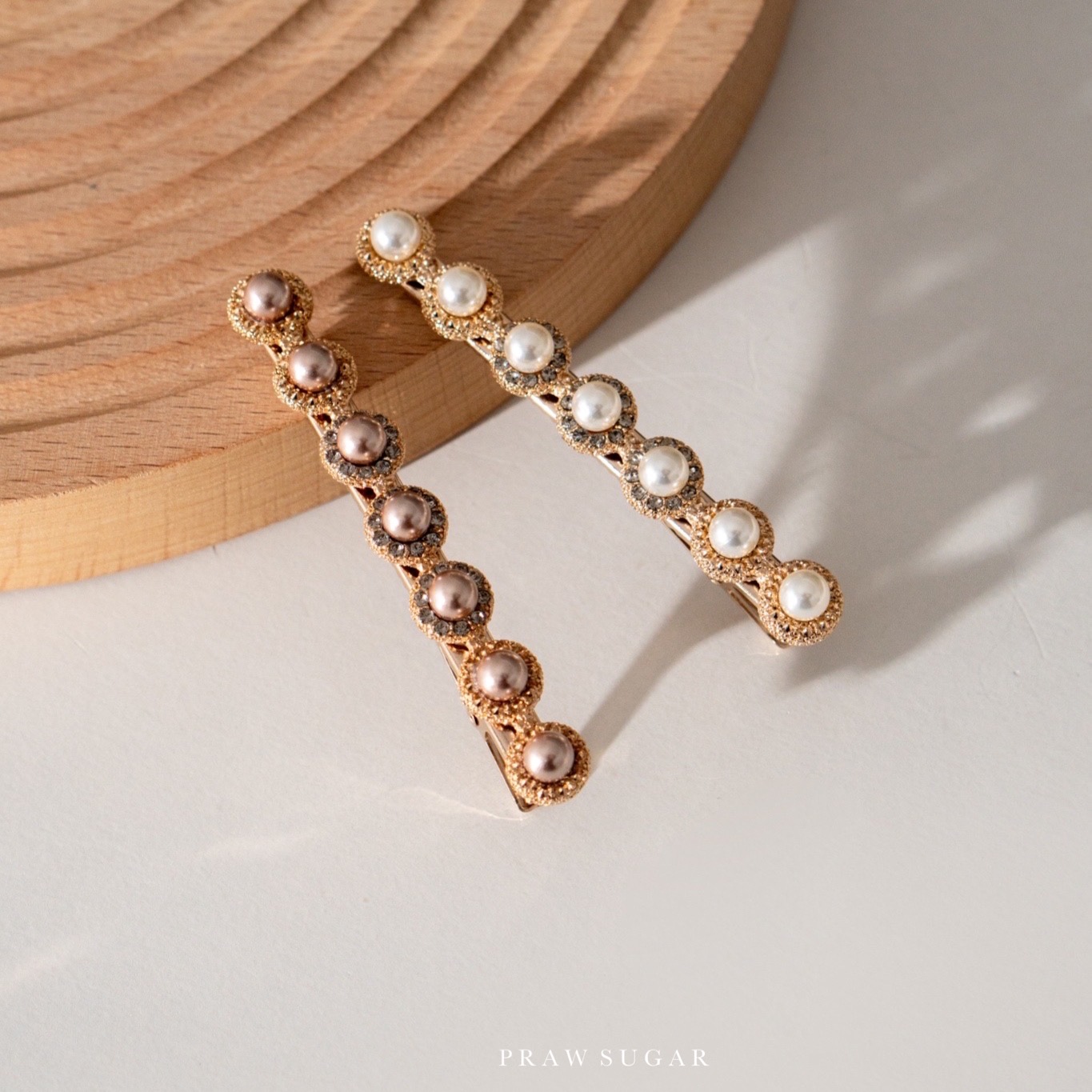 Gorgeous Swarovski Hairclip - กิ๊บติดผมสวยหรูคริสตัลสวารอฟสกี้ (มี 11 สี)
