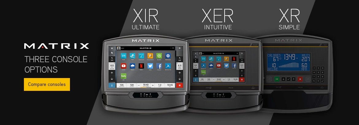 ลู่เดินกึ่งสเต็ป Matrix Retail Elliptical E30XR