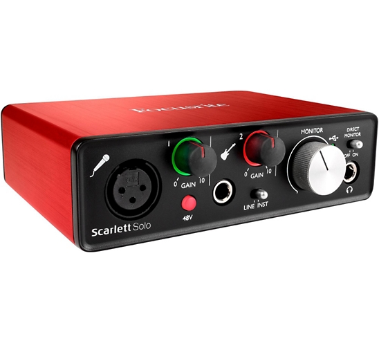 Focusrite Scarlett Solo (2nd Gen) USB Audio Interface