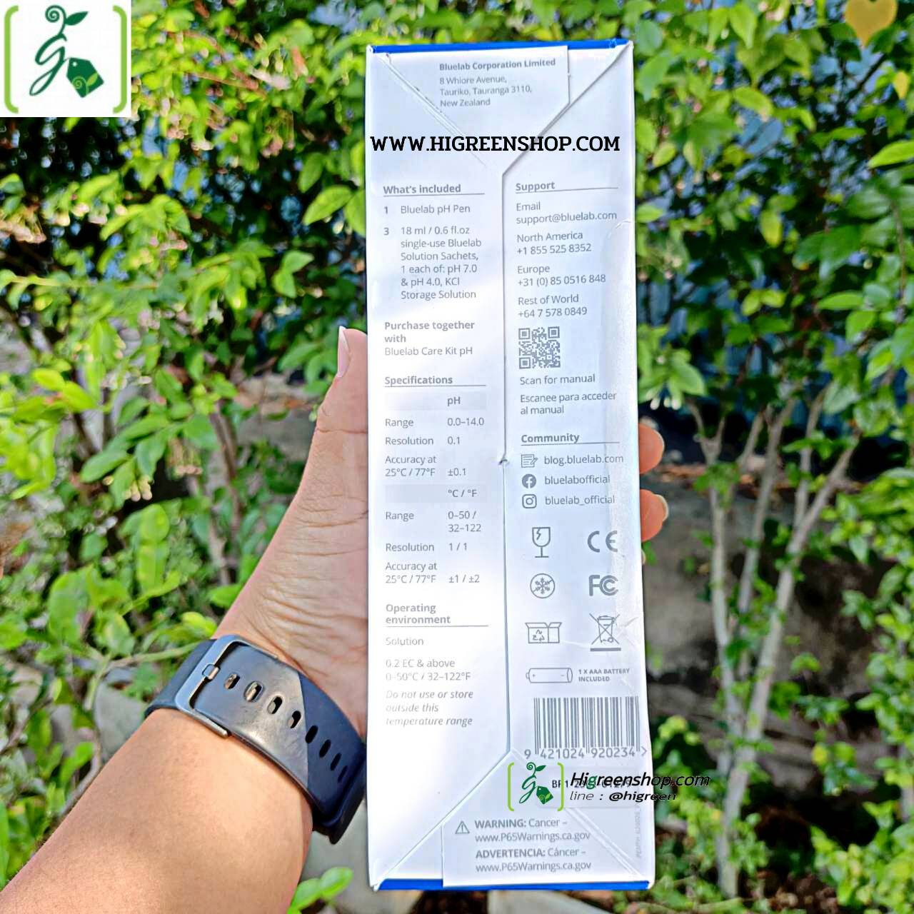 PH Meter ยี่ห้อ BlueLab