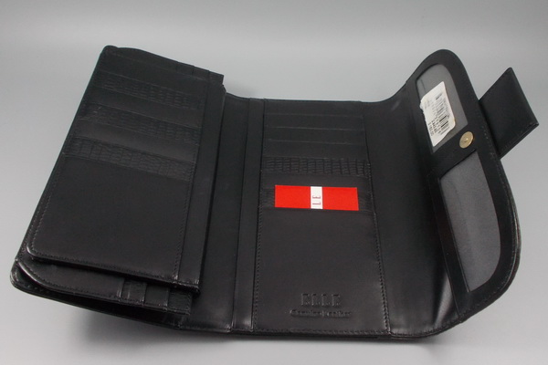 กระเป๋าสตางค์ ELLE ดำ ใหม่ แท้