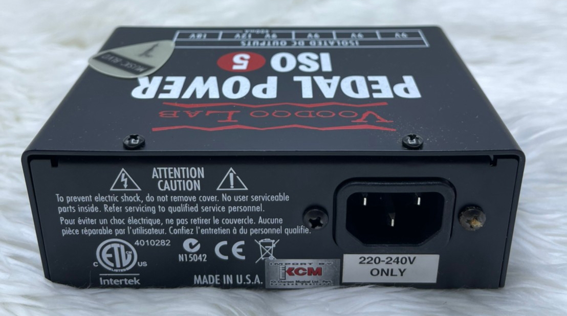 Voodoo Lab Pedal Power ISO-5 Power Supply - Music Boulevard